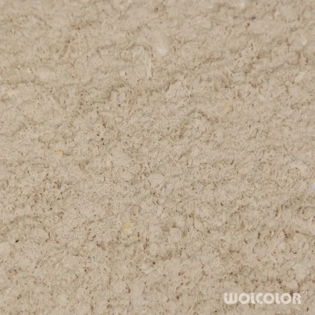 Wolcolor Classic Schoko Hell Baumwollputz Beige-Braun 4-5 m²