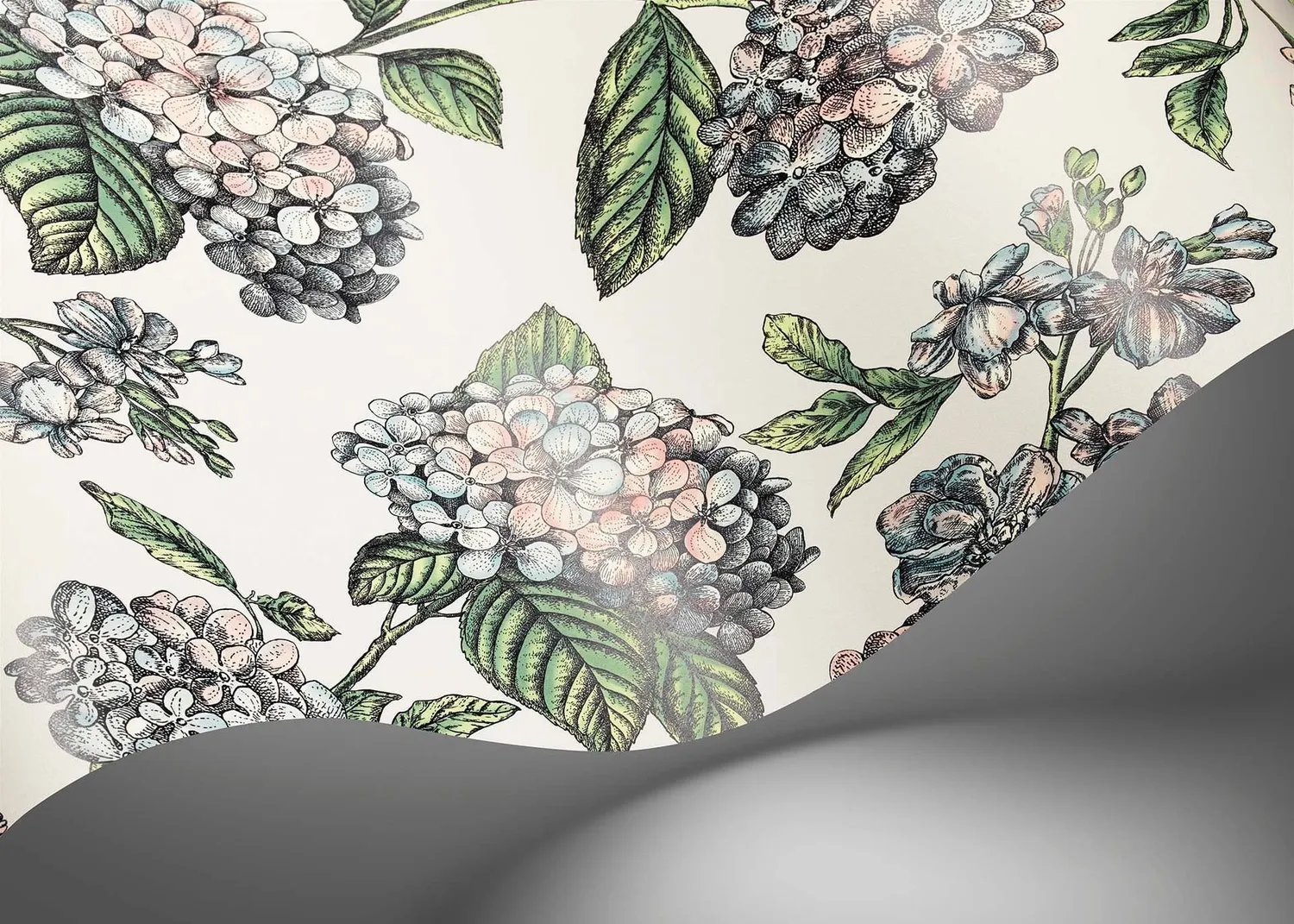 Cole&Son Ramo di Ortensia Tapete Hortensie