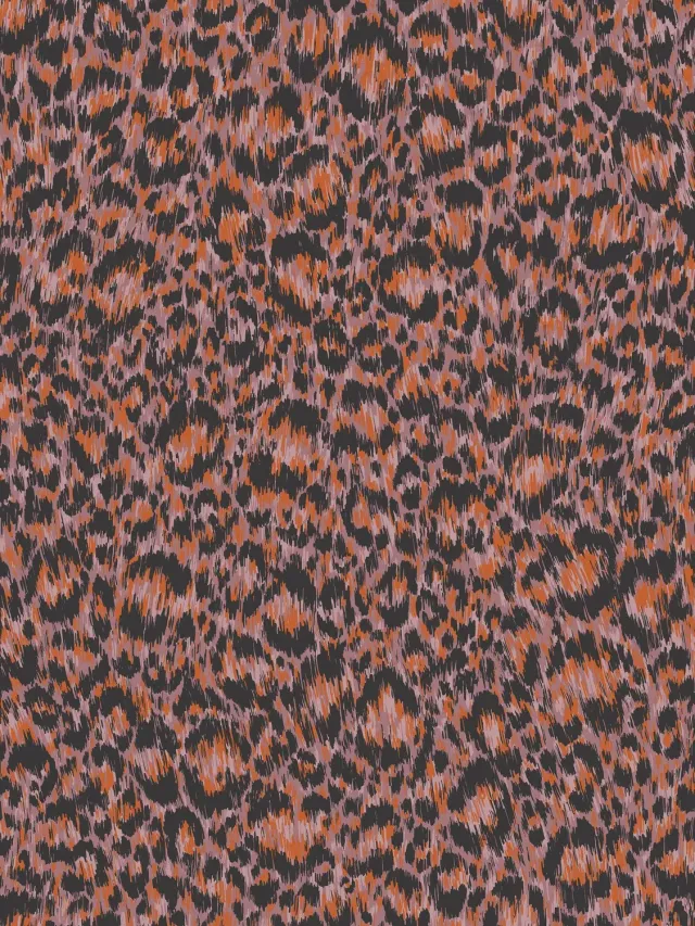 Cole & Son Hand-Painted Leopard Tapete Fellmuster
