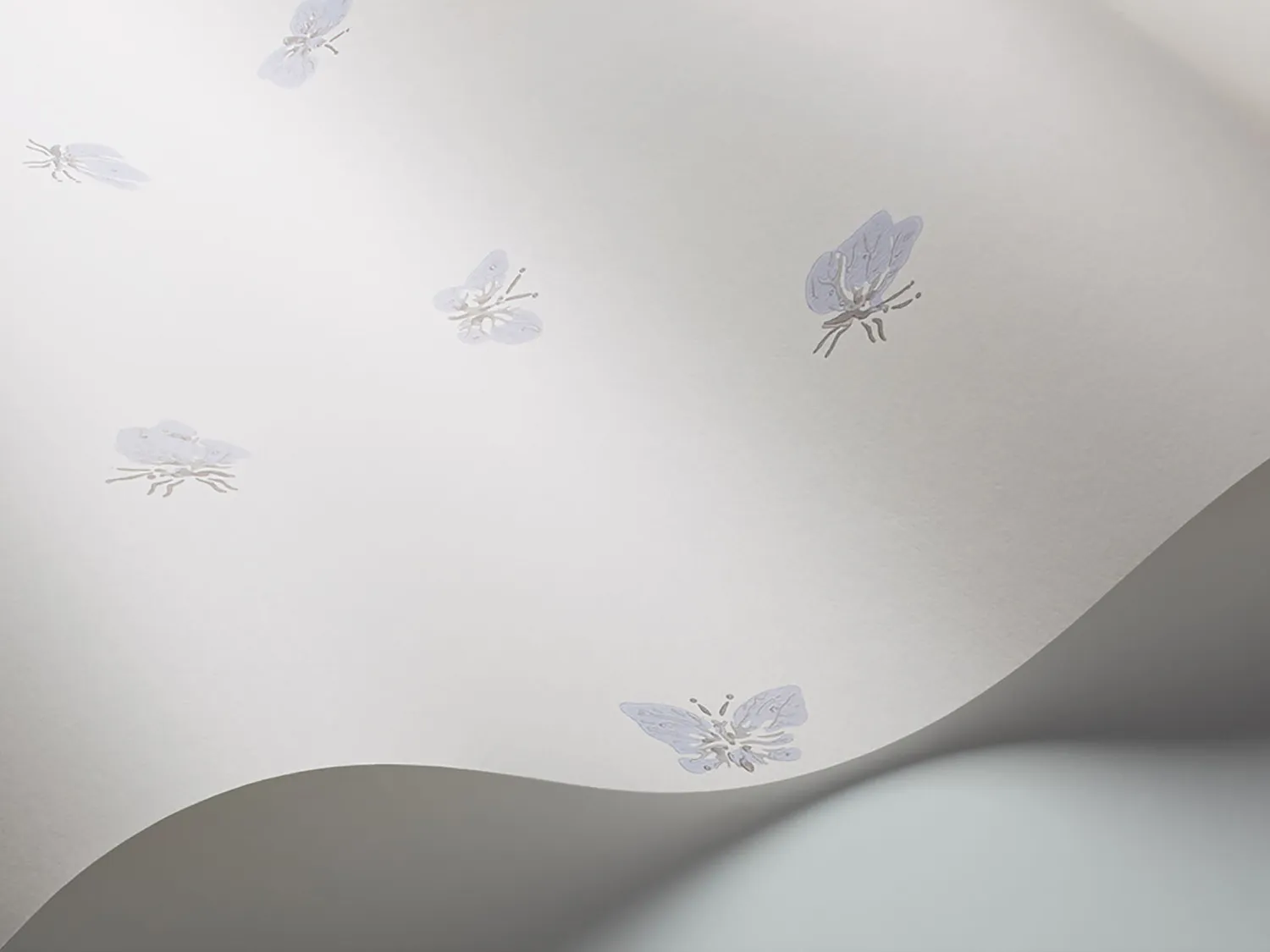 Cole&Son Peaseblossom Tapetenmuster Schmetterling