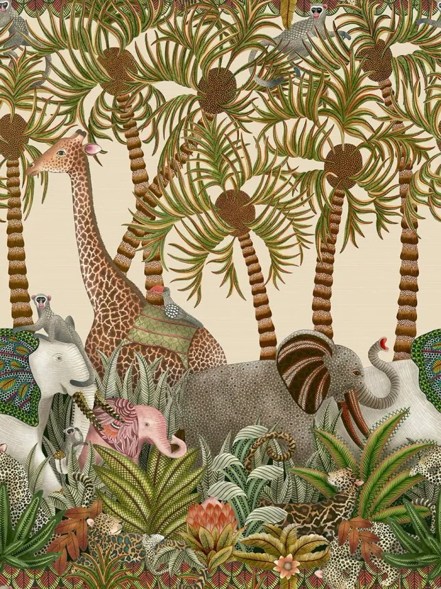 Cole & Son Letaba March Tapete Tiermotiv