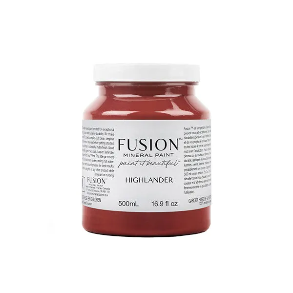 Fusion Mineral Paint Highlander Möbelfarbe Scharlachrot matt