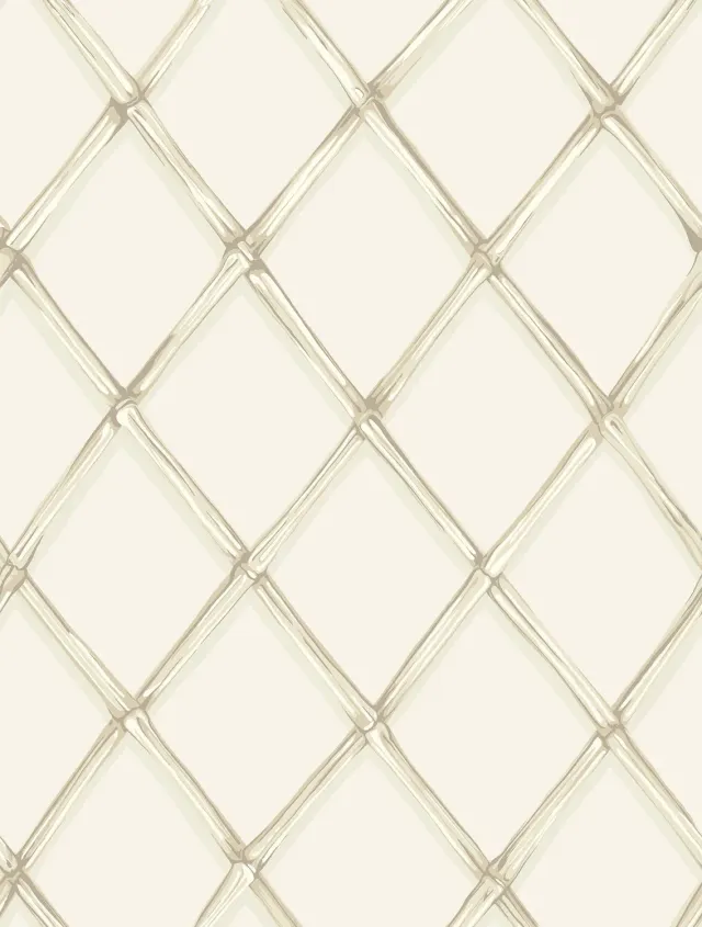Cole & Son Bagatelle Sample Tapetenmuster Bambusgitter