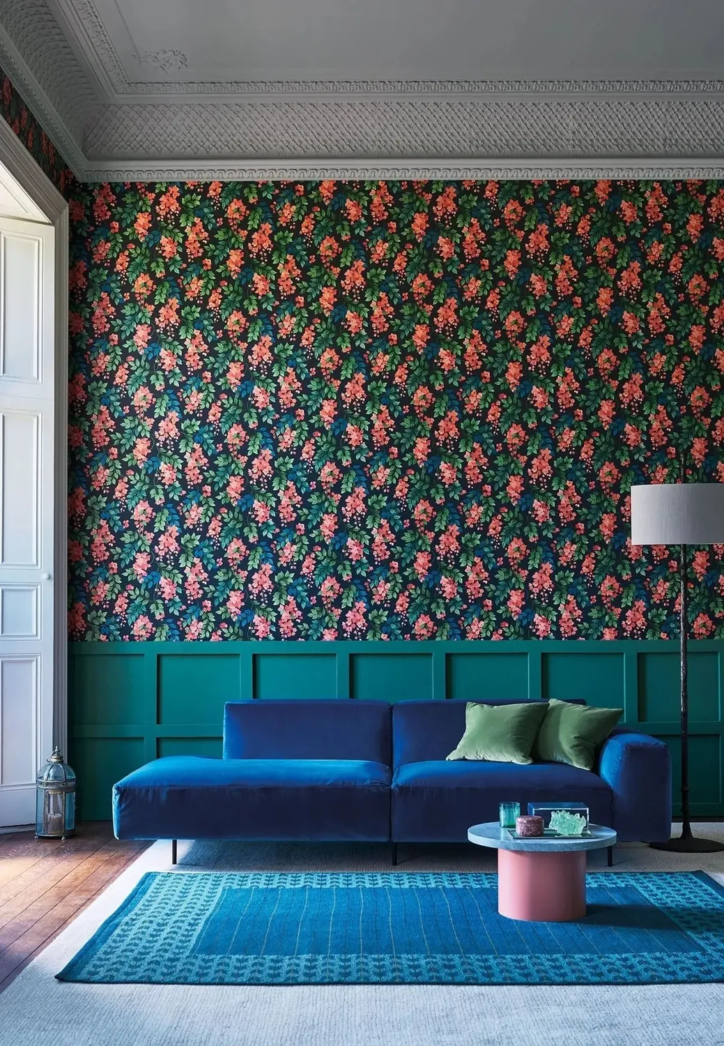 Cole & Son Bougainvillea Tapetenmuster Blüte