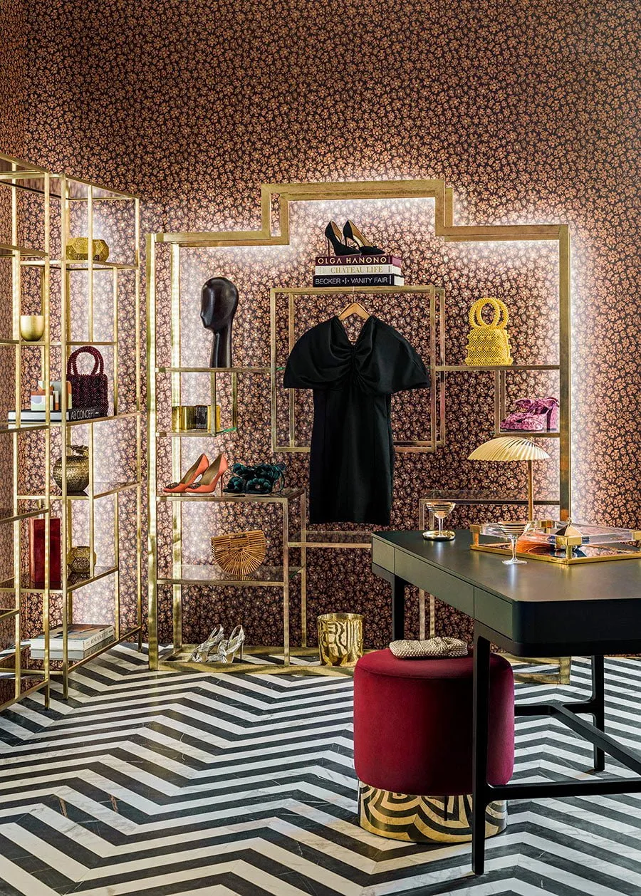 Cole&Son Savanna Shell Tapetenmuster Schildpattmuster