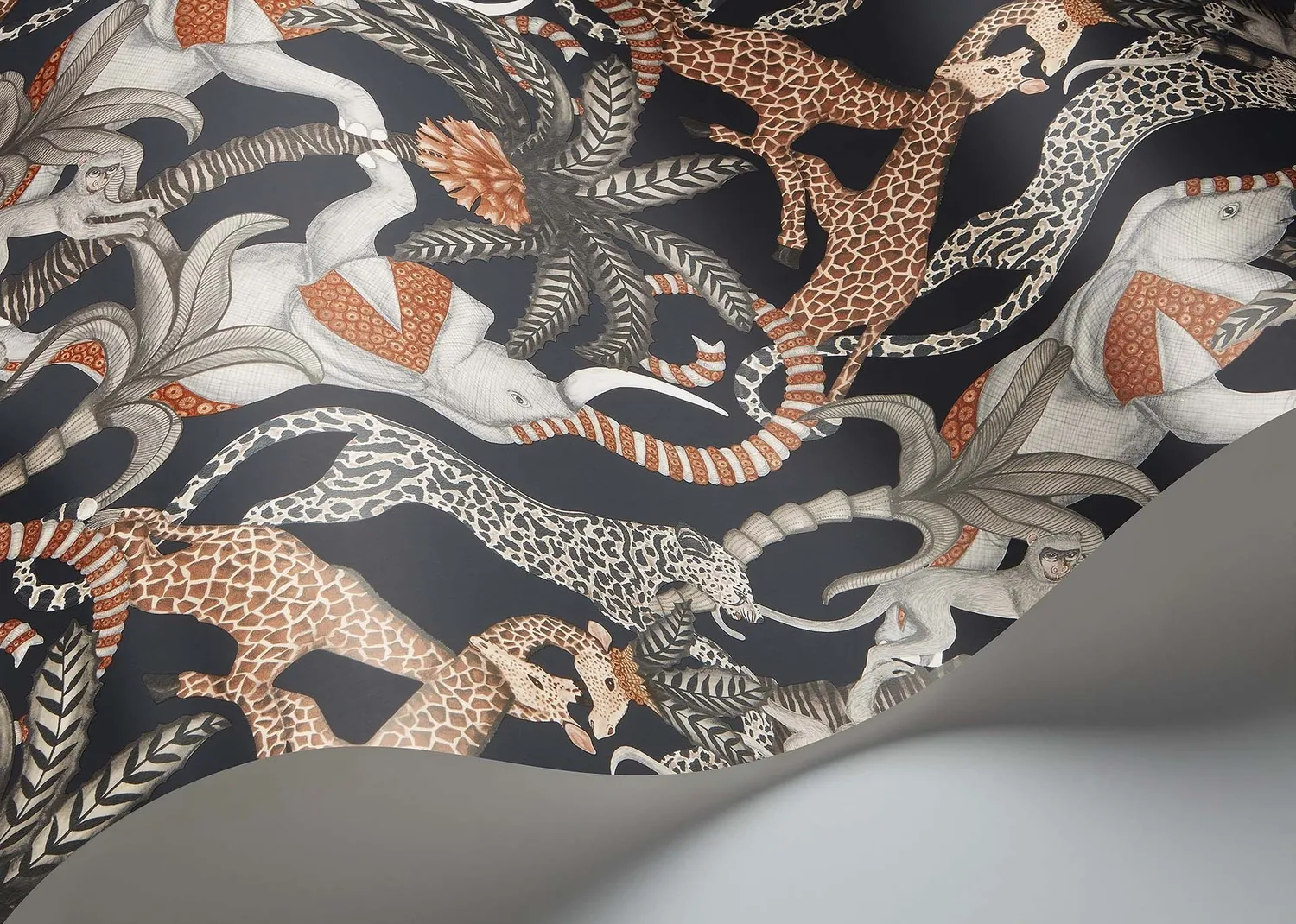 Cole & Son Ardmore Safari Totem Tapete Tiermotiv