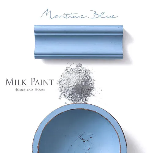 Homestead House Maritime Blue Milchfarbe blau