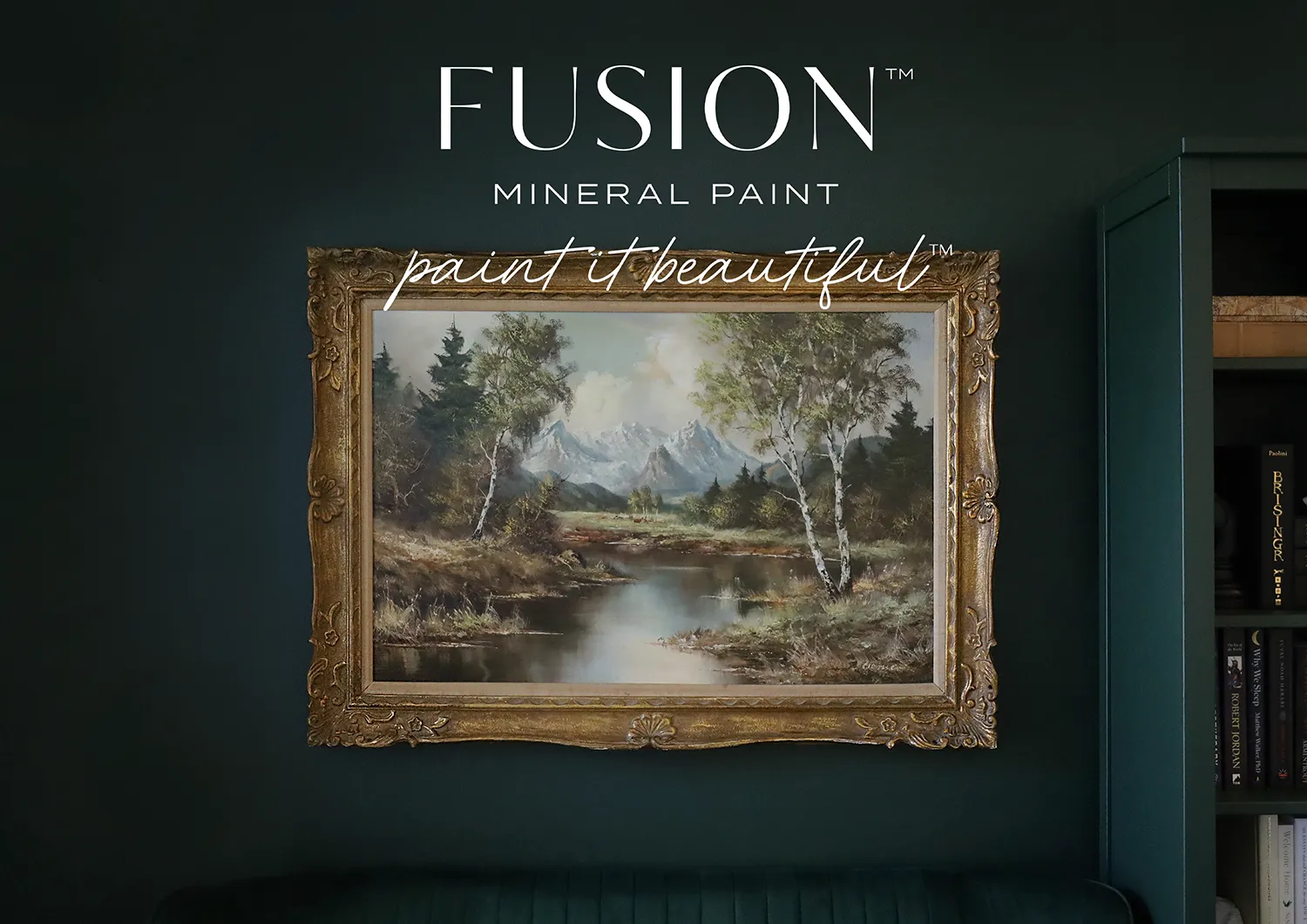 Fusion Mineral Paint Classic Manor Green Kreidefarbe