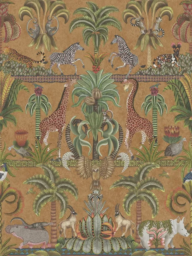 Cole&Son Afrika Kingdom Sample Tapetenmuster