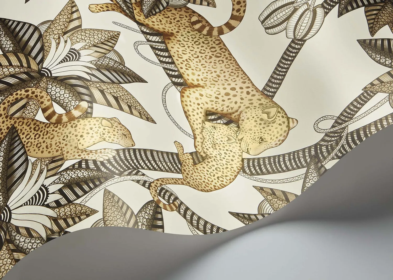 Cole & Son Ardmore Jabula Satara Tapetenmuster Leopard