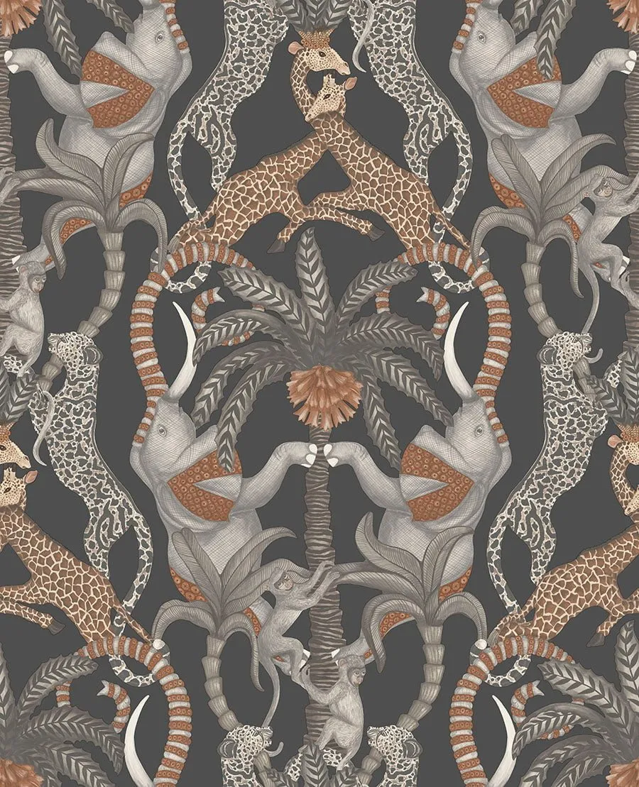 Cole & Son Ardmore Safari Totem Tapete Tiermotiv