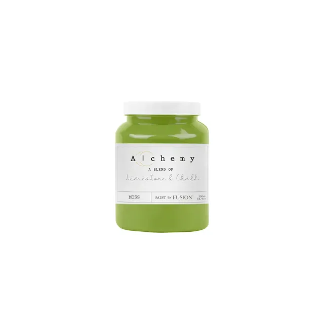 Fusion Mineral Paint Alchemy Moos Kreidefarbe chartreuse