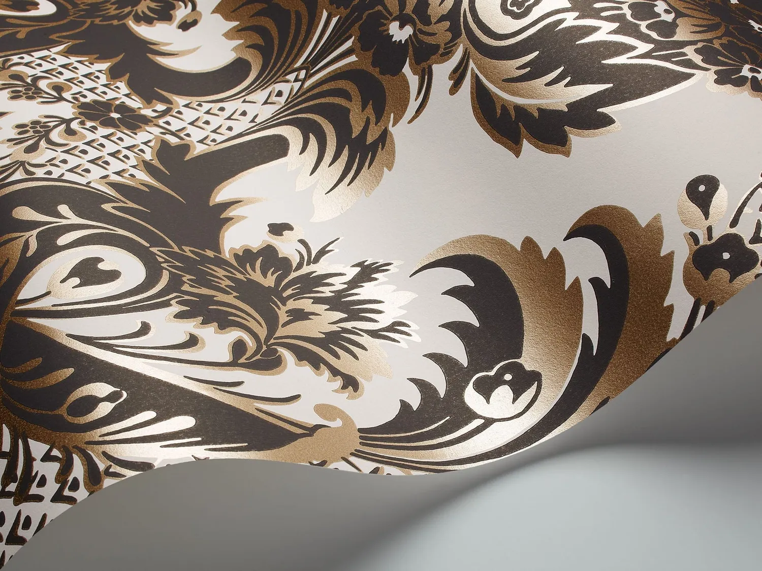 Cole&Son Wyndham Tapete floraler Damast