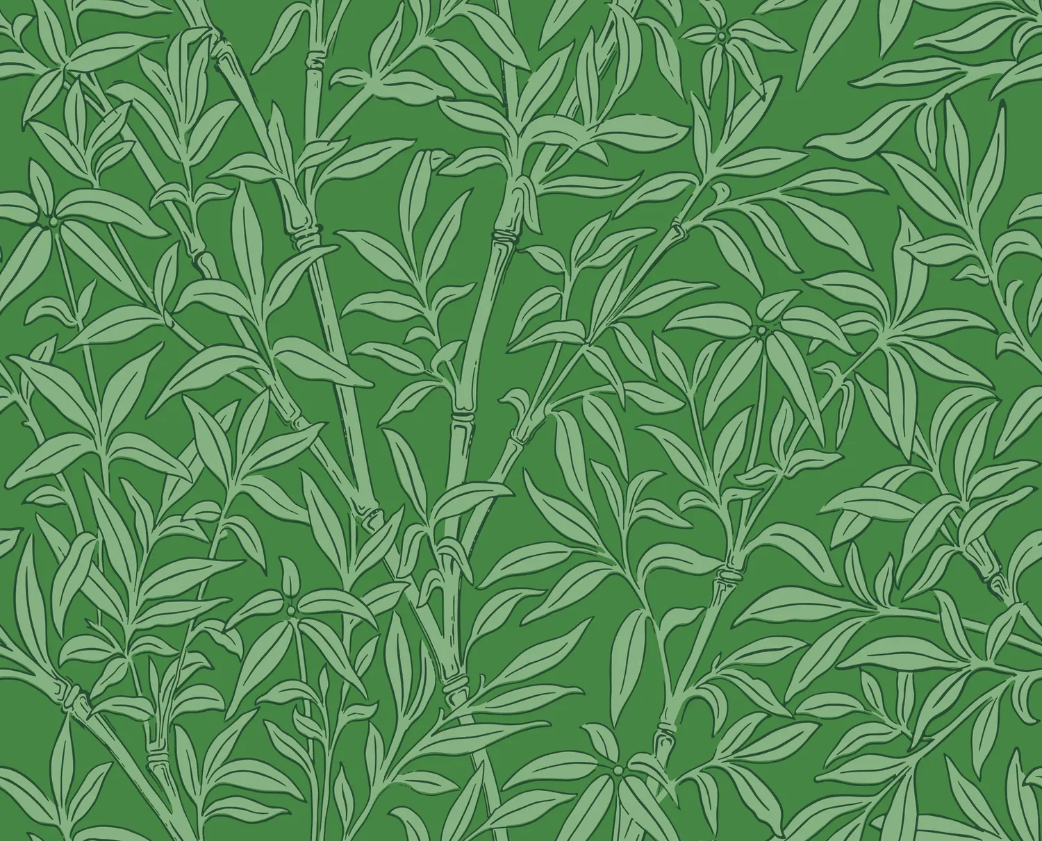 Cole&Son Bamboo Forest Tapete Bambusmuster