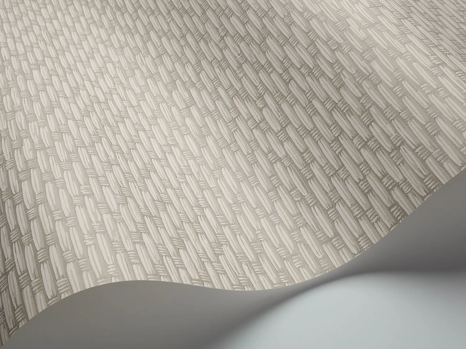 Cole & Son Weave Tapete mit Webstruktur matt