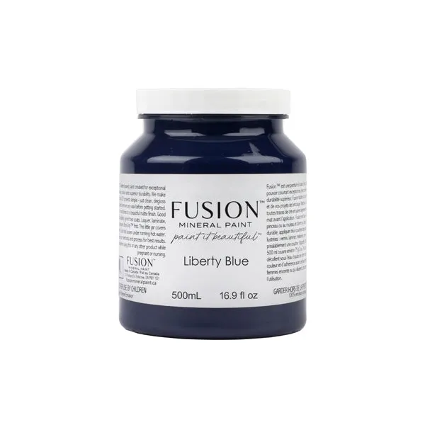 Fusion Mineral Paint Liberty Blau Möbelfarbe matt kobaltblau