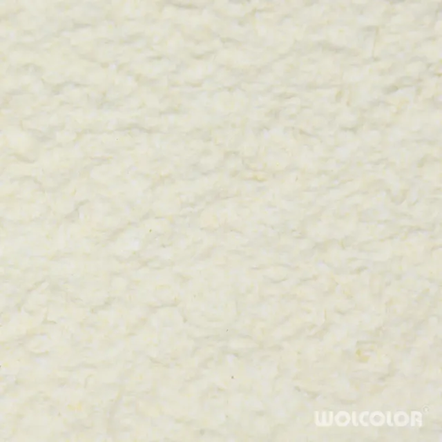 Wolcolor Classic Postgelb Baumwollputz zartes Gelb