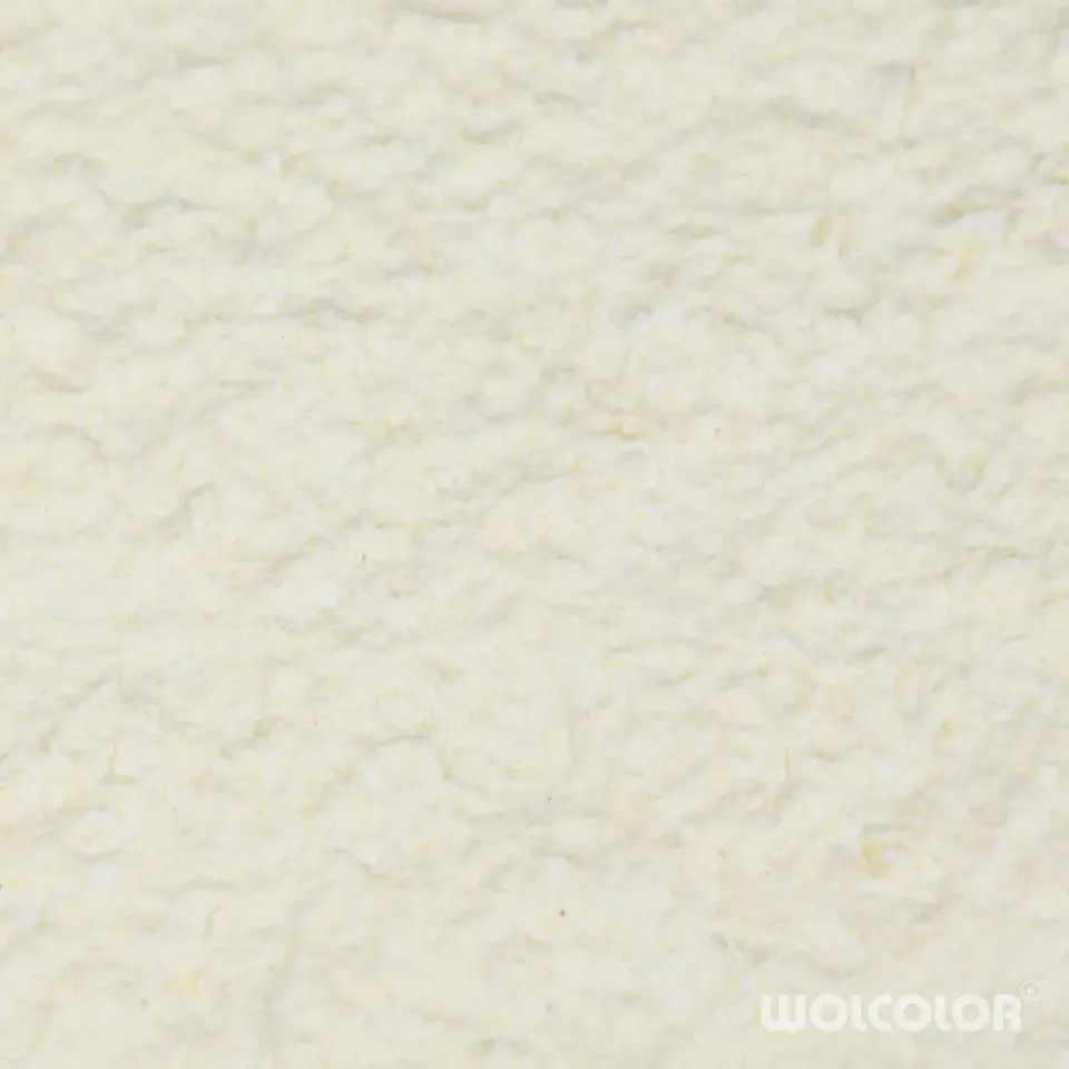 Wolcolor Classic Postgelb Baumwollputz zartes Gelb