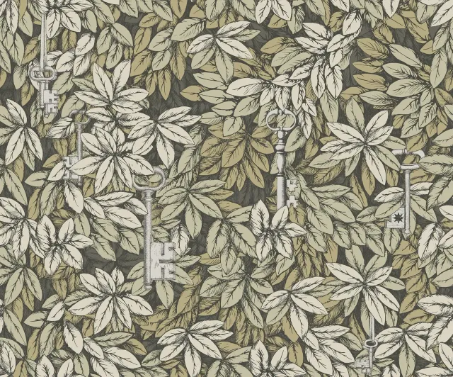 Cole&Son Chiavi Segrete Tapete Blättermotiv