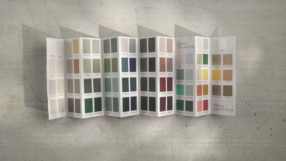 Fusion Mineral Paint Farbkarte Original-Farbtöne
