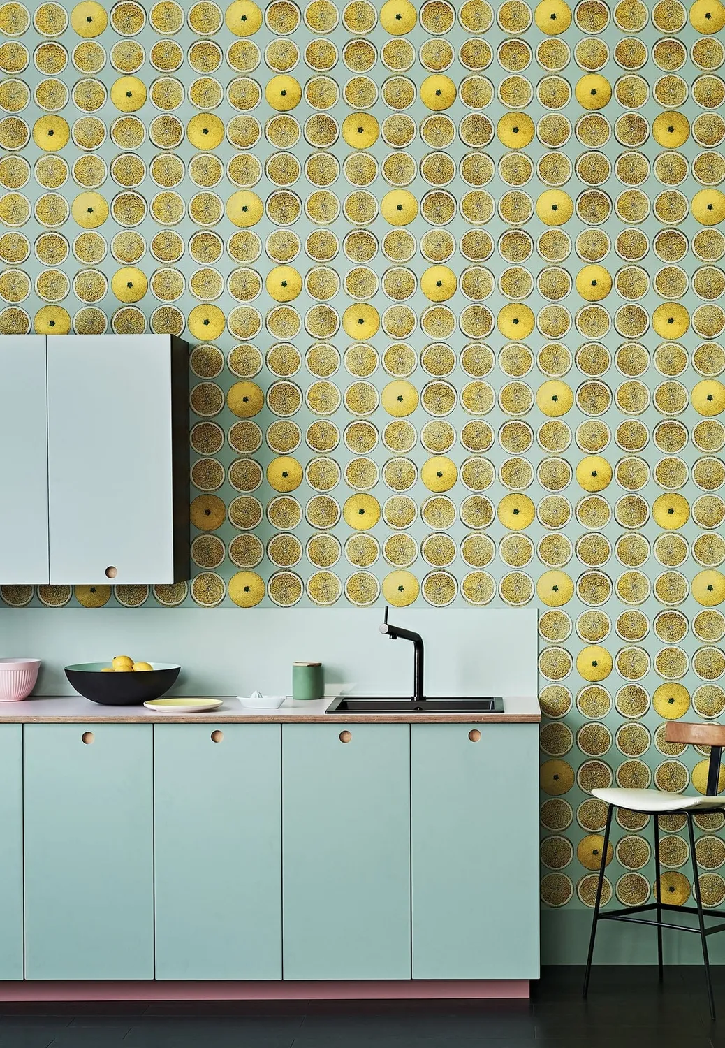Cole & Son Arance Tapetenmuster Zitrus