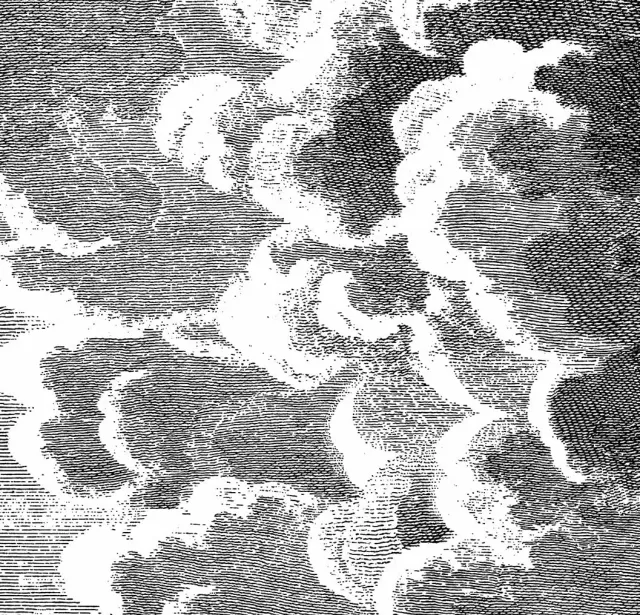 Cole & Son Fornasetti Nuvole Tapete Wolkenmotiv