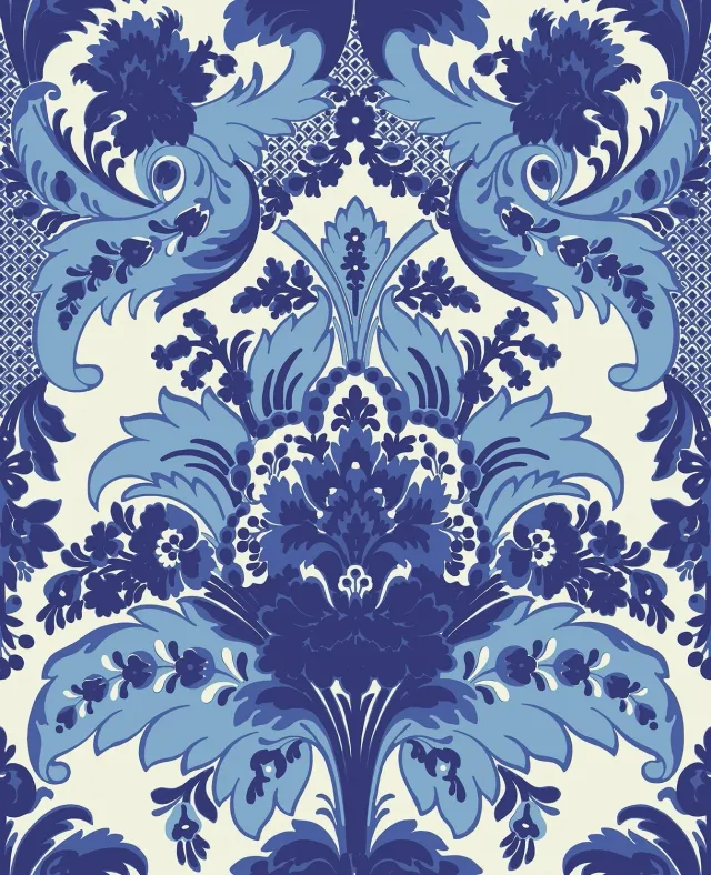 Cole&Son Albemarle Aldwych Tapetenmuster Rokoko-Damast