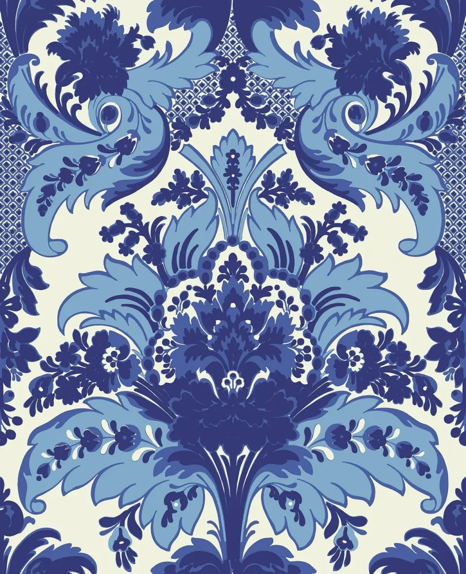 Cole&Son Albemarle Aldwych Tapetenmuster Rokoko-Damast