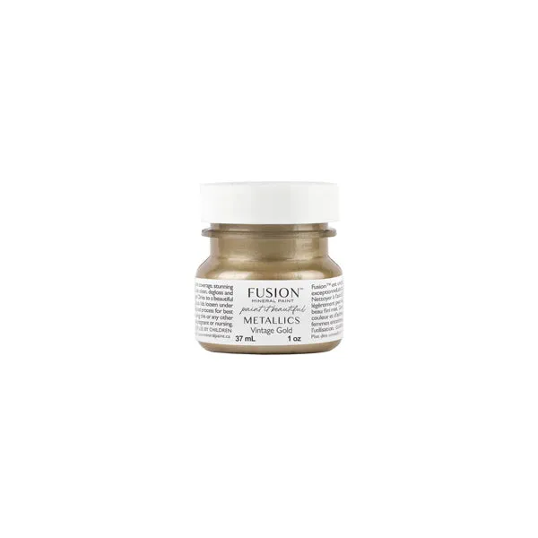 Fusion Mineral Paint Vintage Gold Metallicfarbe Altgold