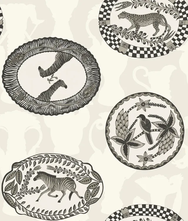 Cole & Son Ardmore Matrinah Tapete Vogelmuster