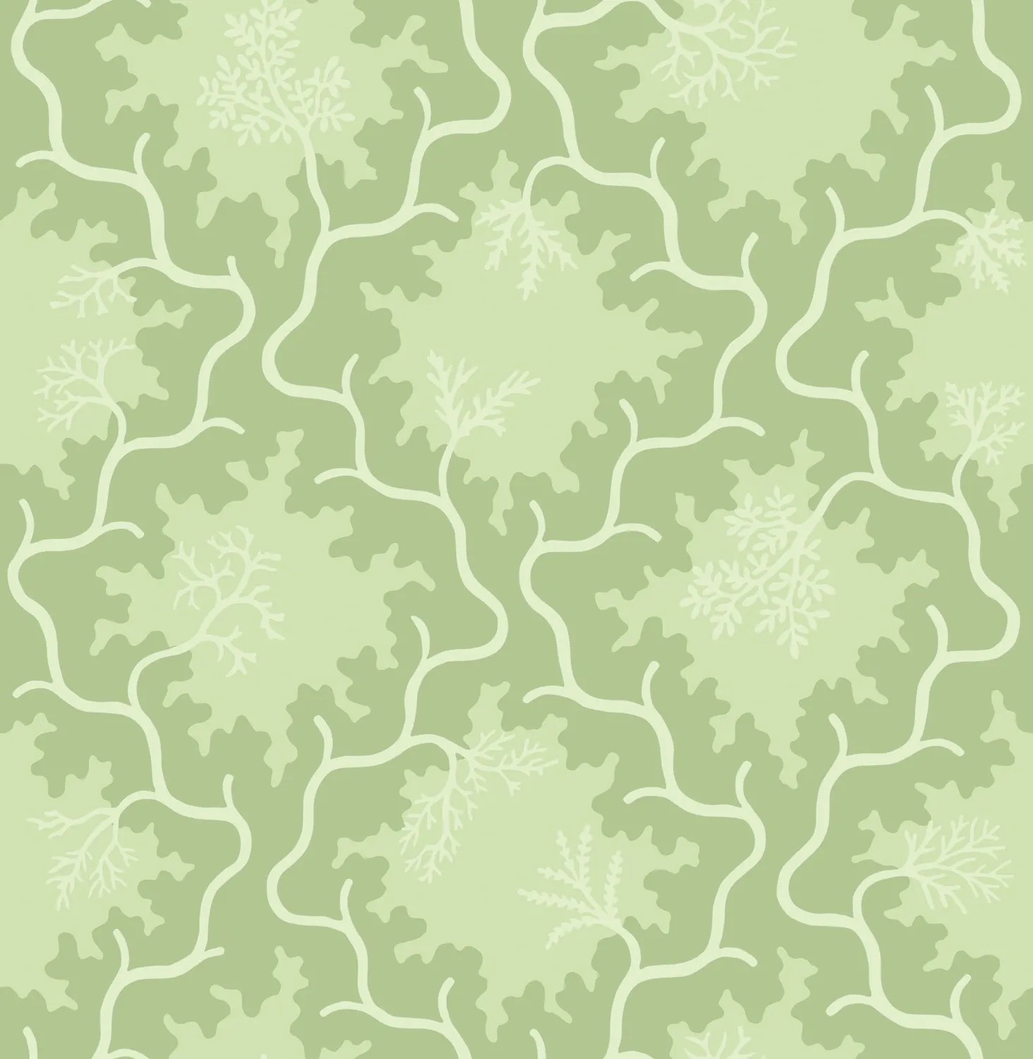 Cole&Son Moss Trellis Tapetenmuster Classics Vol II geometrisch