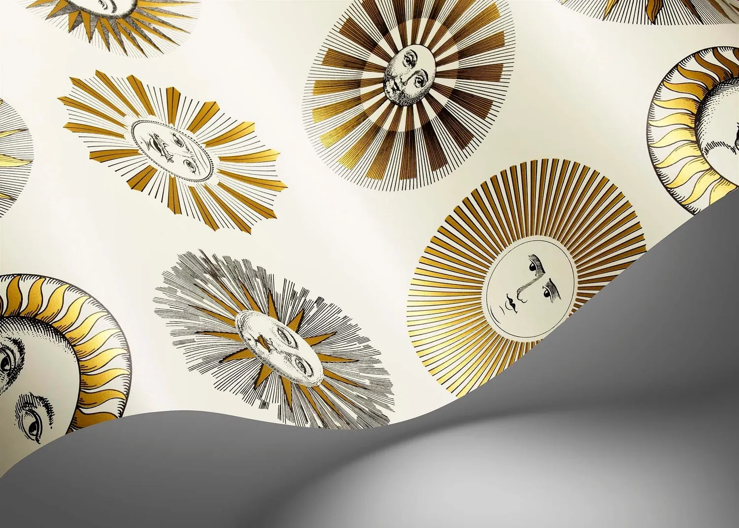 Cole & Son Senza Tempo II Soli Tapete Sonnenmuster