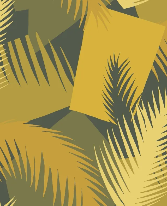 Cole & Son Deco Palm Tapete geometrisch