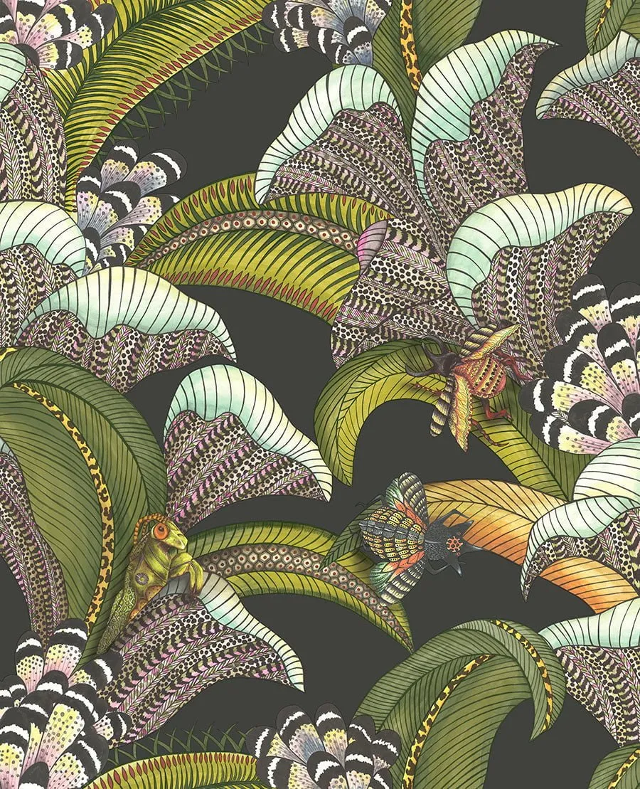 Cole&Son Hoopoe Leaves Tapete Vlies botanisch