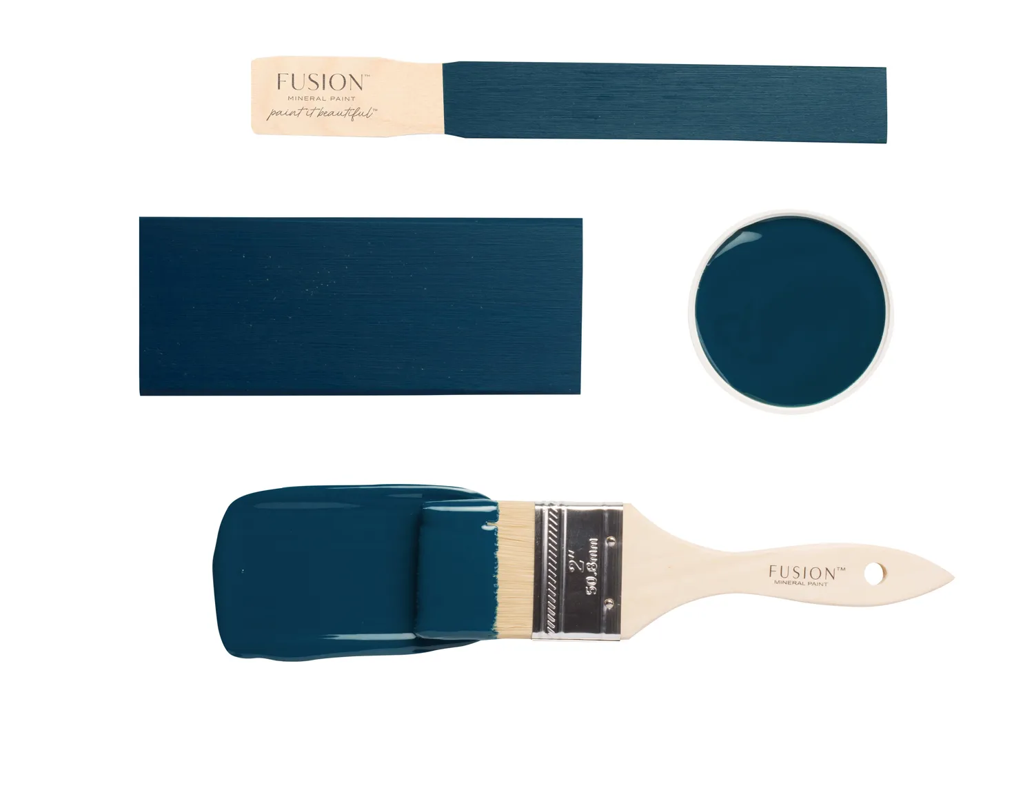Fusion Weidenbank Möbelfarbe Marineblau