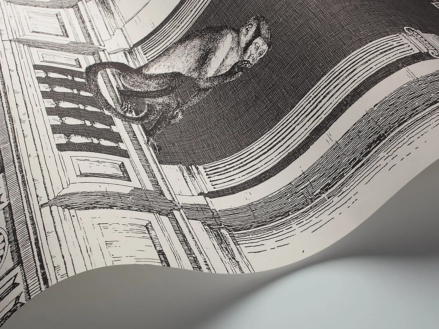 Cole&Son Procuratie e Scimmie Tapetenmuster Affen