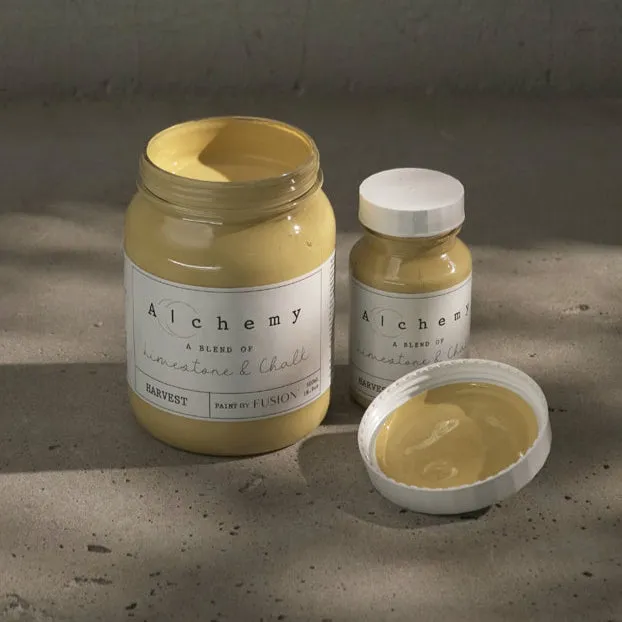 Fusion Mineral Paint Alchemy Ernte Kreidefarbe antikgelb
