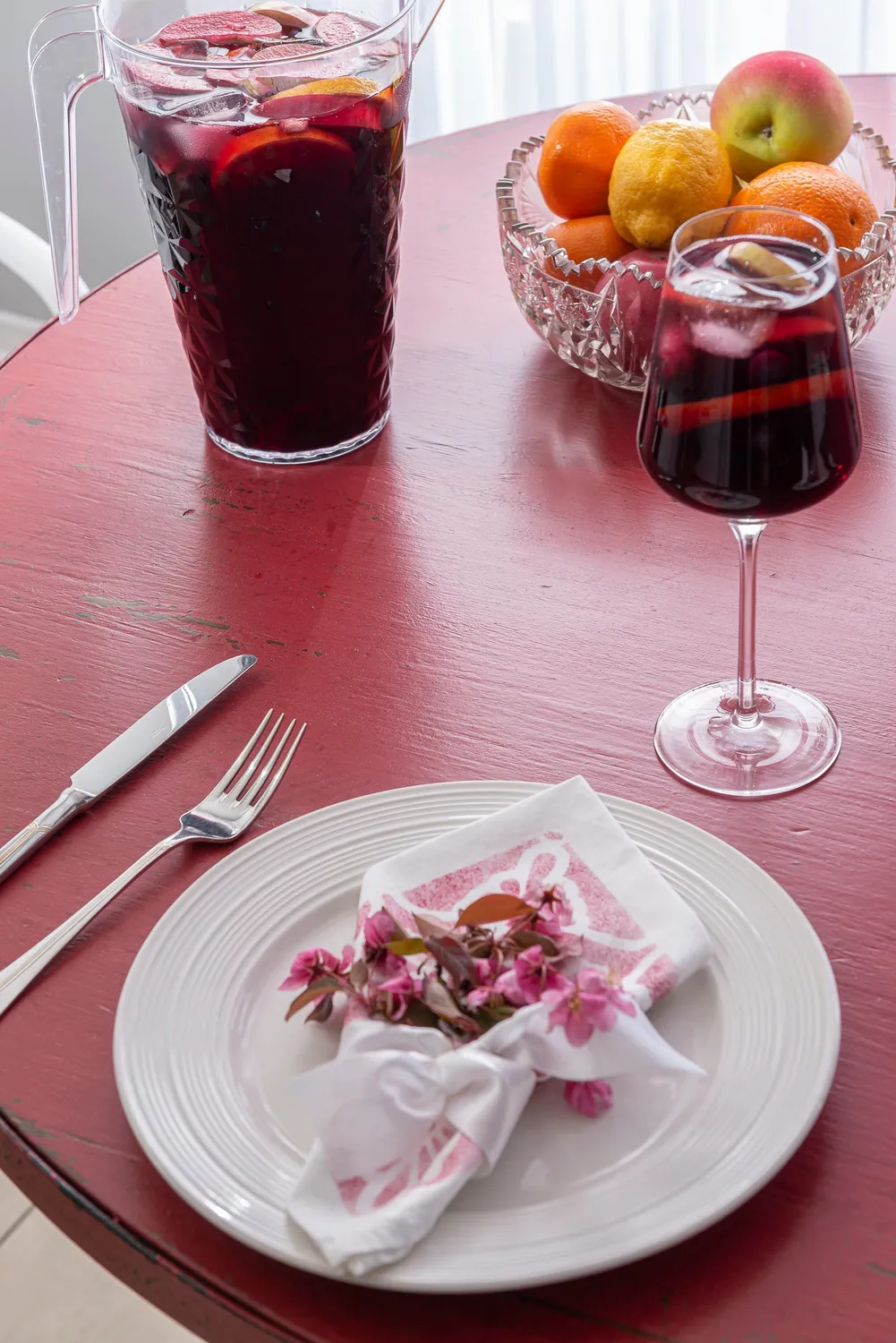 Fusion Mineral Paint Sangria Milchfarbe weinrot matt