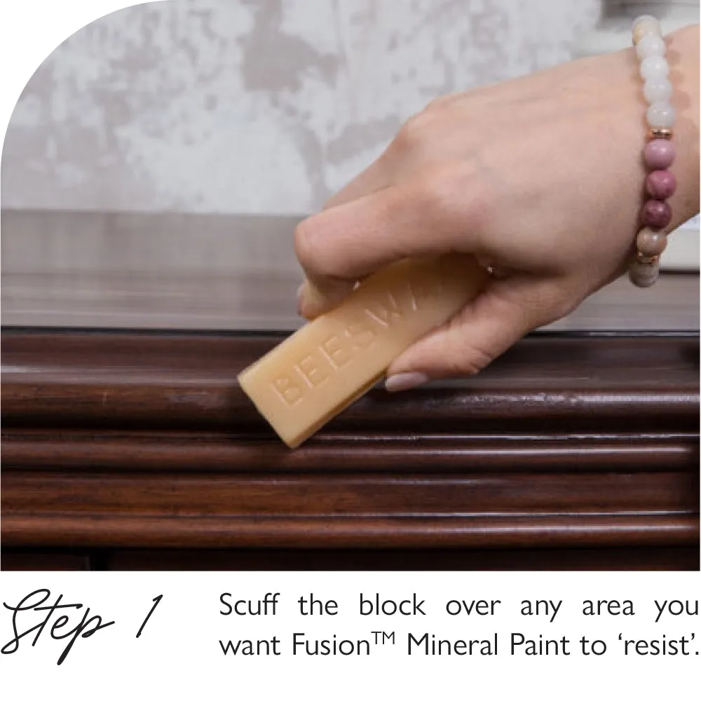 Fusion Mineral Paint Bienenwachs-Distressing-Block™ Wachsblock