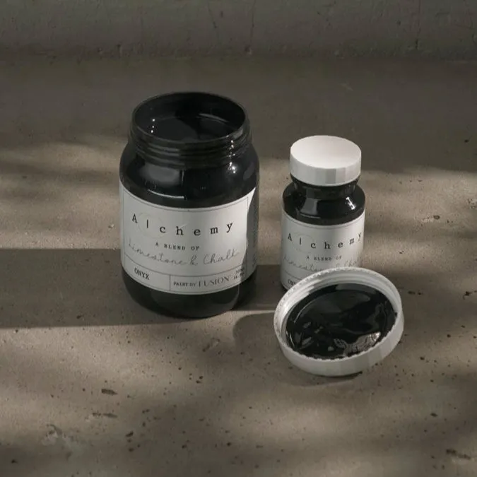 Alchemy by Fusion Onyx Kreidefarbe Schwarz
