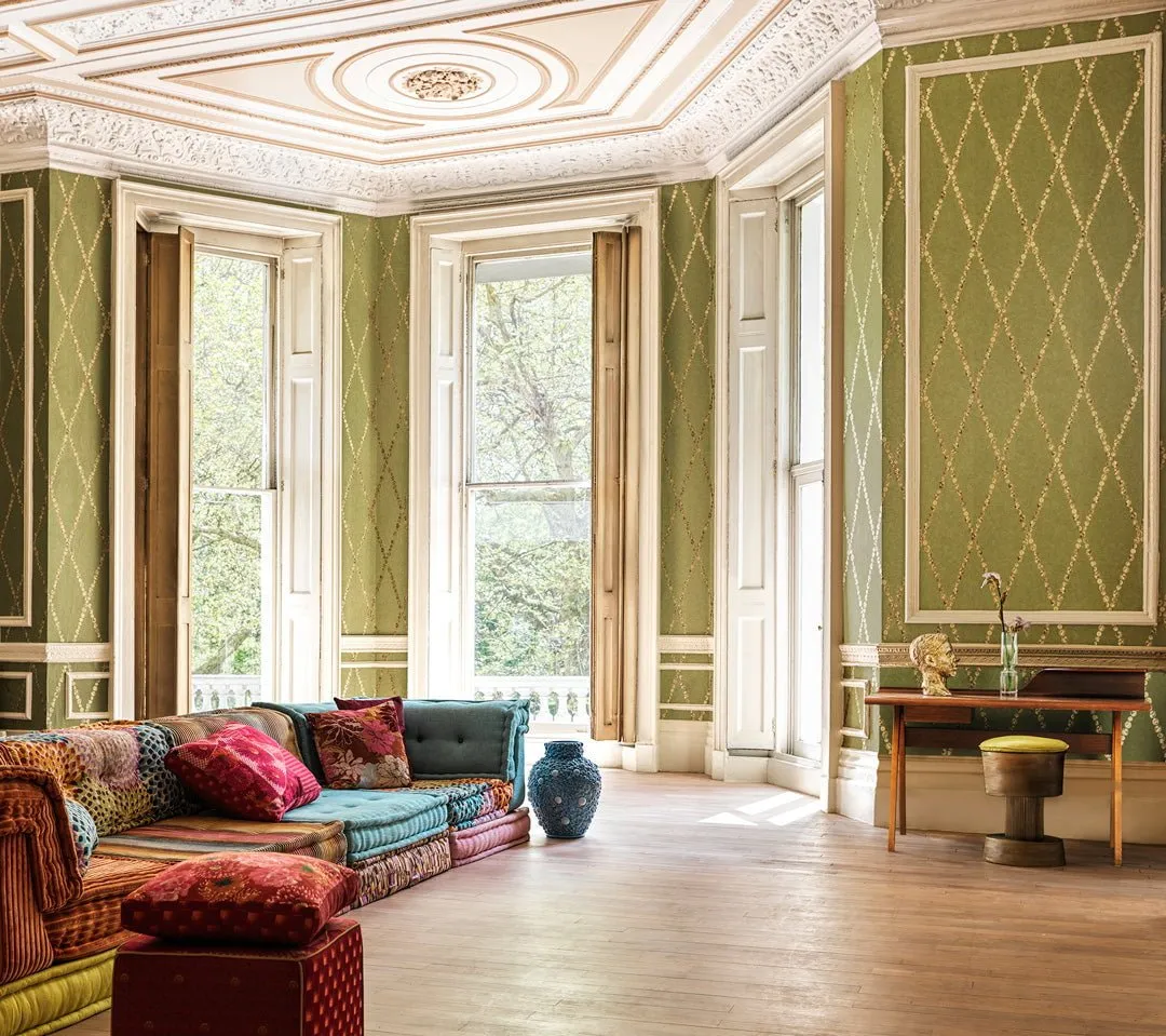 Cole & Son Fornasetti Cammei Tapetenmuster Kameen