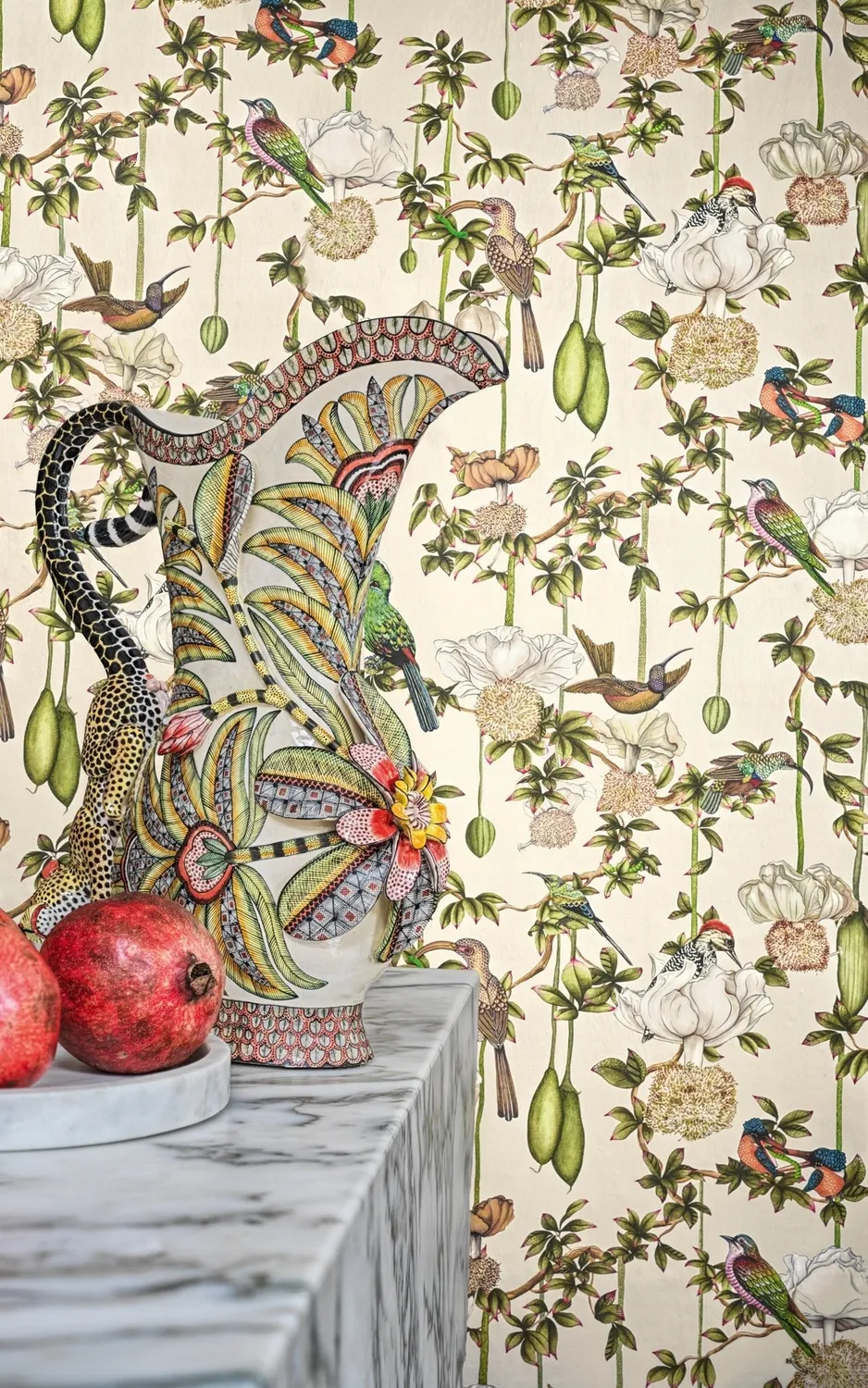Cole&Son Baobab Botanica Tapete Tier Pflanzenmotiv
