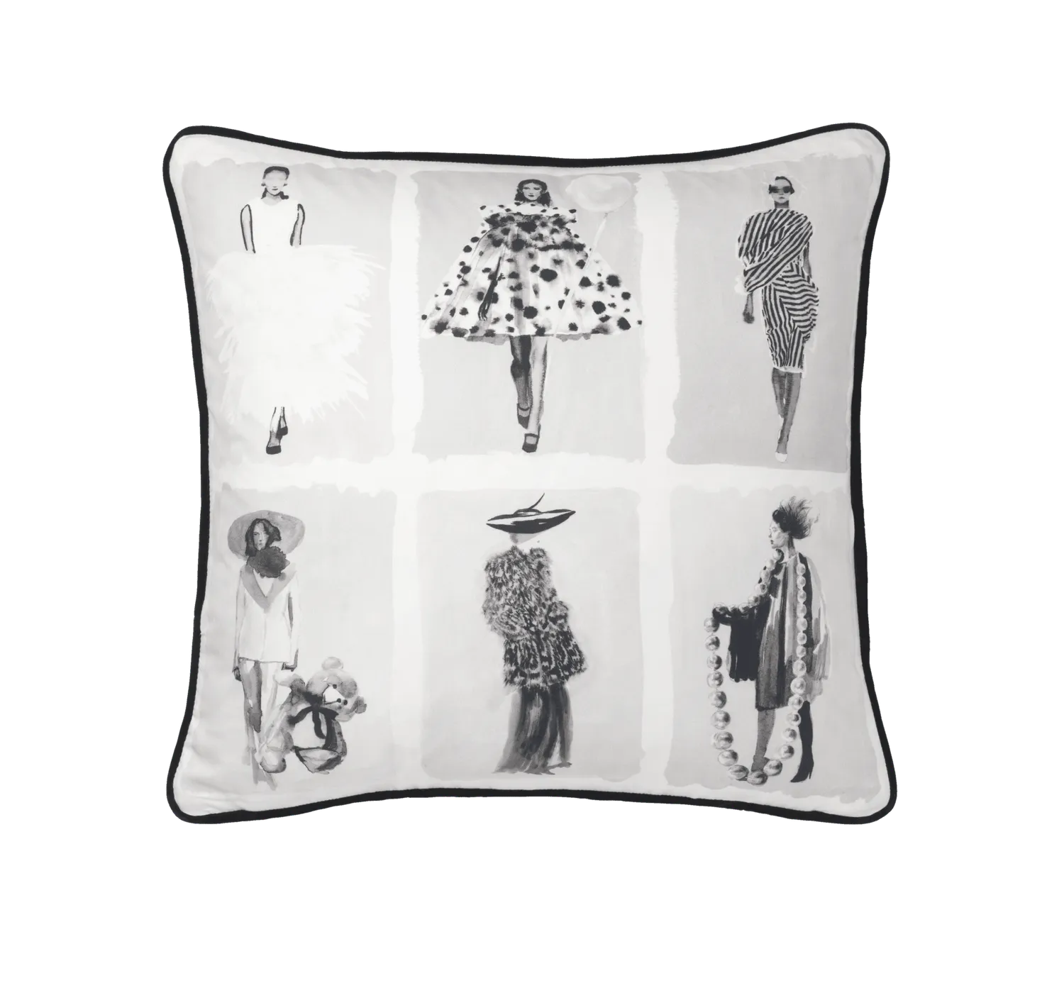 Cole & Son Couture Carousel Kissen Samt