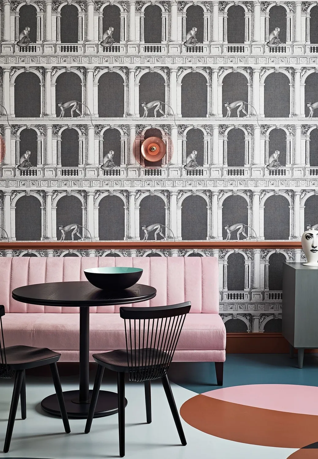 Cole&Son Procuratie e Scimmie Tapetenmuster Affen