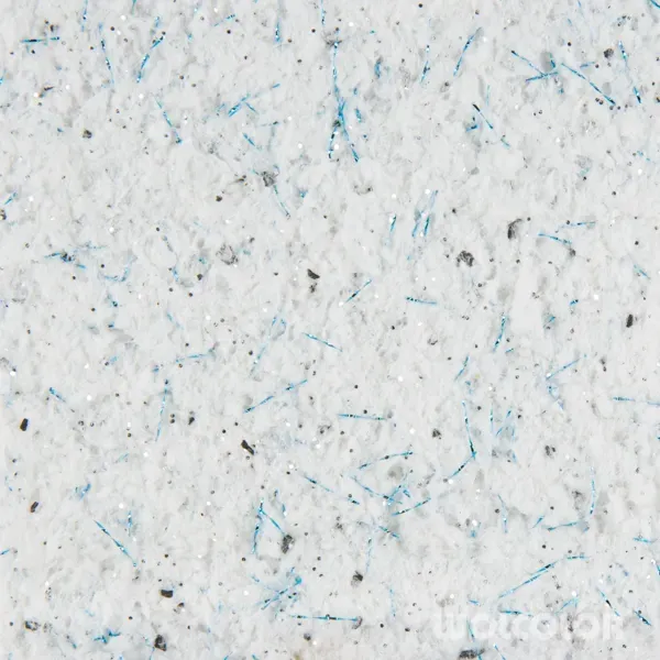 Wolcolor Classic BLACKBLUE Baumwollputz mit Glitzer