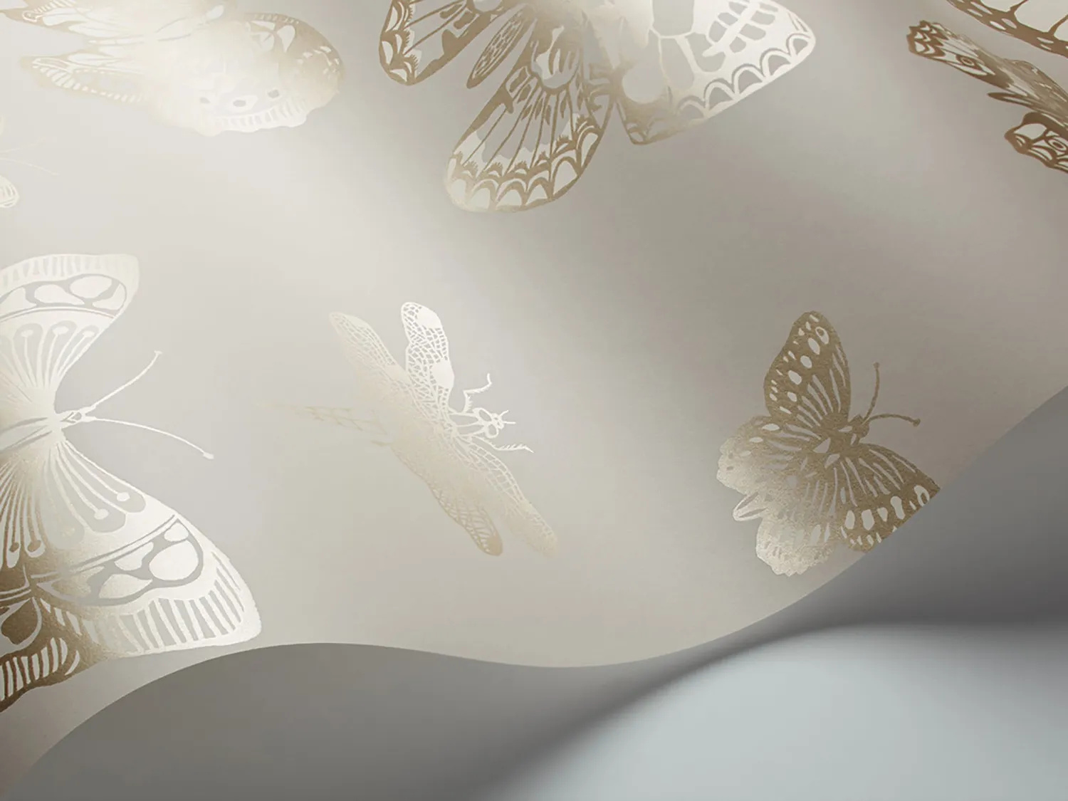 Cole&Son Butterflies Dragonflies Tapetenmuster Schmetterling