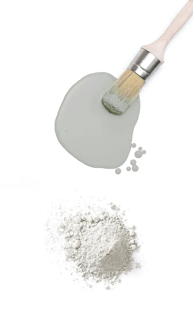 Fusion Leinwand Milk Paint Grau neutral