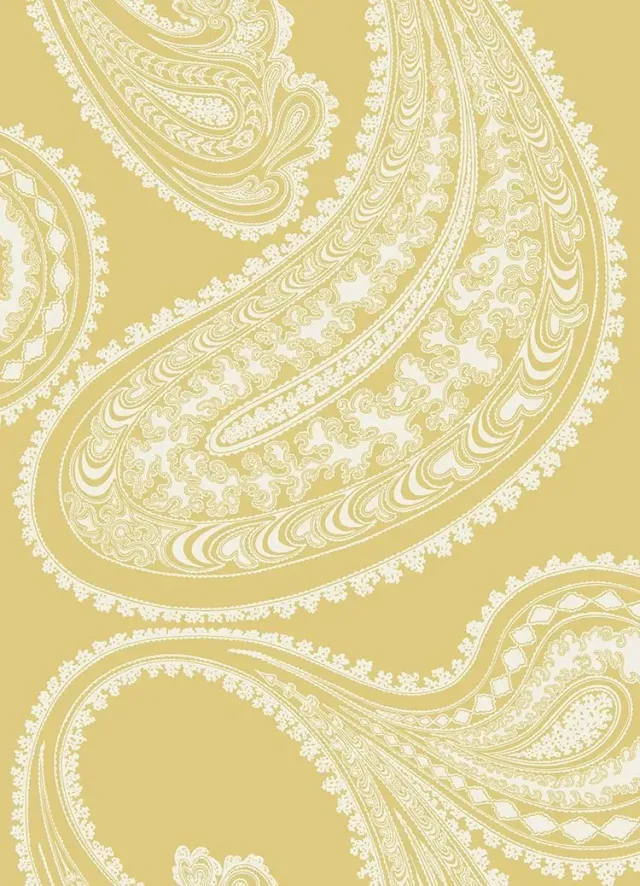 Cole&Son Rajapur Flock Tapete Paisley samtig