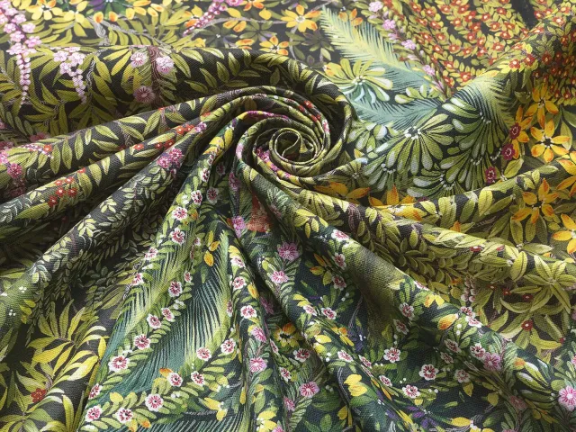 Cole & Son Cascade Linen Union Stoff Blumen