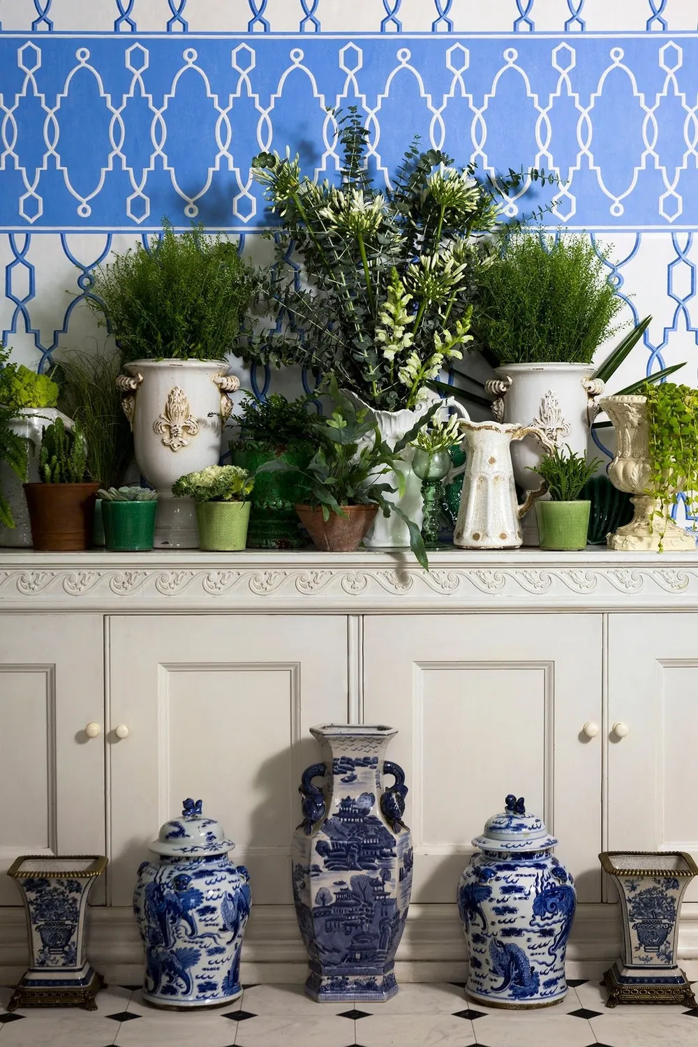 Cole & Son Parterre Border Tapetenbordüre 40 cm